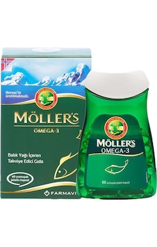 Möller's Omega-3 60 Kapsül Möller's Omega-3 60 Kapsül