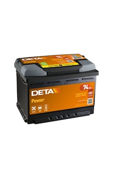 Akü Deta 12v 74 Ah 680a L03 278 175 190 Akü Deta 12v 74 Ah 680a L03 278 175 190