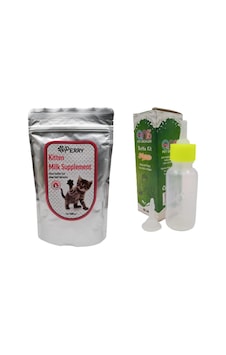 Perry Yavru Kedi Süt Tozu + 60 ml Biberon Perry Yavru Kedi Süt Tozu + 60 ml Biberon