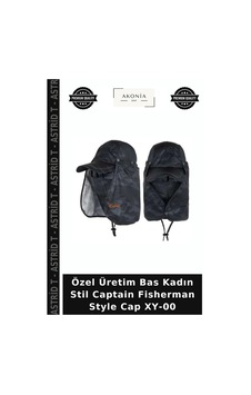 Astrid T Özel Üretim Bas Kadın Stil Captain Fisherman Style Cap Xy-00 Standart Astrid T Özel Üretim Bas Kadın Stil Captain Fisherman Style Cap Xy-00 Standart