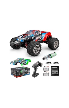 Yoncher Yc250 1/16 Rc Araba, 62+ Km/h Fırçasız Motor, 4wd Offroad, 2 Pil Ve Yedek Kasa Rc Elektrikli Arabalar Çok Renkli