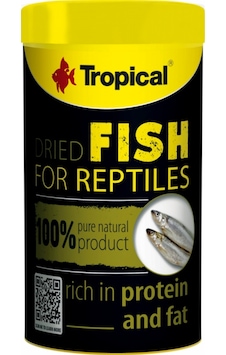 Tropical Dried Fish For Reptiles 100 Ml 15 Gr Kurutulmuş Balık Tropical Dried Fish For Reptiles 100 Ml 15 Gr Kurutulmuş Balık