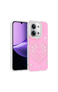 Xiaomi Redmi 15c Kılıf Damla Taşlı Zore Rivas Sert Pc Kapak Xiaomi Redmi 15c Zore - Pembe Xiaomi Redmi 15c Kılıf Damla Taşlı Zore Rivas Sert Pc Kapak Xiaomi Redmi 15c Zore - Pembe