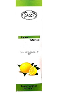 Cocky 80 Derece Limon EDC Kolonya 200 ML