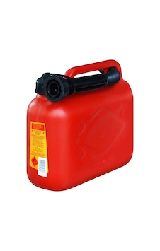 Autokit Antistatik Hortumlu Kırmızı Benzin Bidonu 5 L