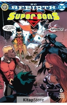 Super Sons Sayı 6  Dc Rebirth  - Peter J. Tomasi