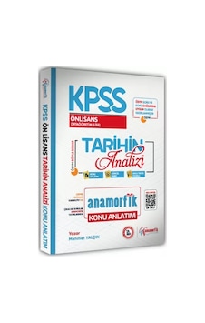 2026 Kpss Önlisans-ortaöğretim Tarihin Analizi Pratik Notlarla Konu Anlatımı Anamorfik Yayınlar 2026 Kpss Önlisans-ortaöğretim Tarihin Analizi Pratik Notlarla Konu Anlatımı Anamorfik Yayınlar