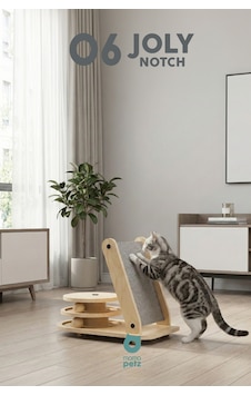 Mamapetz Jolly Notch Kedi Tırmanma Tahtası Ve Oyuncağı