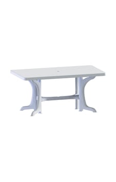 Omnipazar Sy-2585 Beyaz Plastik Dikdörtgen Kapalı Masa 90x150 Cm Beyaz Omnipazar Sy-2585 Beyaz Plastik Dikdörtgen Kapalı Masa 90x150 Cm Beyaz
