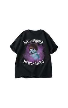 Flood Of Style Justin Bibble Benim Dünya Grafik T-shirt Bibbletopia Pamuk T Shirt Erkekler Baskılı Yüksek Ka Siyah Flood Of Style Justin Bibble Benim Dünya Grafik T-shirt Bibbletopia Pamuk T Shirt Erkekler Baskılı Yüksek Ka Siyah