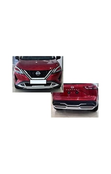 S-dizayn Nissan Qashqai 3 Ön Ve Arka Tampon Koruma Difüzör Seti 2021 Üzeri A+ Kalite