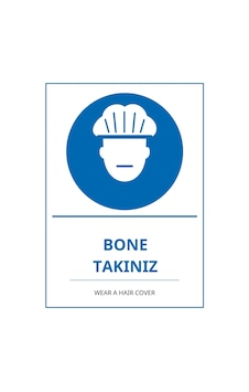 Hastane Bone Takınız Pvc Isg Levha 50x70cm Hastane Bone Takınız Pvc Isg Levha 50x70cm