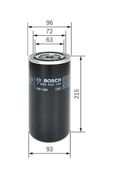 BOSCH F026400556 HAVA FİLTRESİ BOSCH F026400556 HAVA FİLTRESİ
