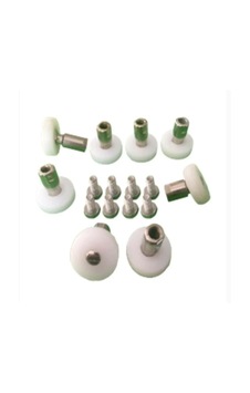 Bella Oval Seri Plastik Mika Duşakabin Teker Seti 8 Adet 19 Mm Teker Çapı Sarı Bella Oval Seri Plastik Mika Duşakabin Teker Seti 8 Adet 19 Mm Teker Çapı Sarı