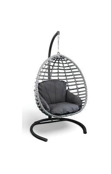Monalin Home Garden Sofya Classic Rattan El Örgüsü Bahçe & Balkon & Teras Salıncağı Açık Gri Monalin Home Garden Sofya Classic Rattan El Örgüsü Bahçe & Balkon & Teras Salıncağı Açık Gri