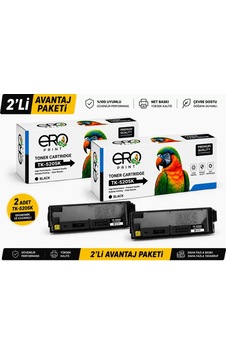 Kyocera Tk-5205k Siyah Uyumlu, Toner - 2'li Paket Kyocera Tk-5205k Siyah Uyumlu, Toner - 2'li Paket