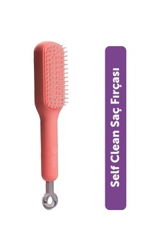 Pro Selfcleanbrush - Saç Açma Tarama Masaj Fırçası- Kendini Temizleyen Saç Fırçası Yavruağzı Pro Selfcleanbrush - Saç Açma Tarama Masaj Fırçası- Kendini Temizleyen Saç Fırçası Yavruağzı