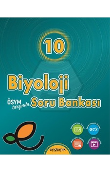 Endemik 2026 10. Sınıf Biyoloji Soru Bankası Güncel Müfredat Endemik 2026 10. Sınıf Biyoloji Soru Bankası Güncel Müfredat