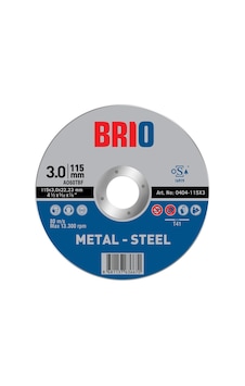 Kesme Taşı 115x3 Metal 10 Adet
