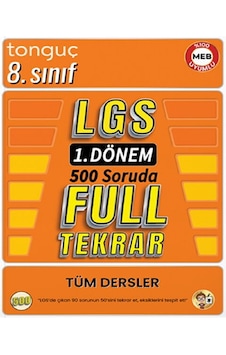 Tonguç Akademi 8. Sınıf Lgs 1. Dönem Full Tekrar Tonguç Akademi 8. Sınıf Lgs 1. Dönem Full Tekrar