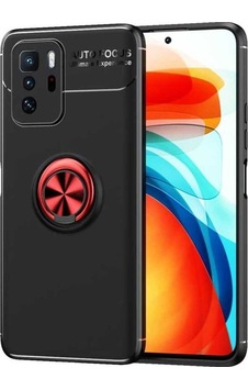 Xiaomi Poco X3 Gt Kılıf Zore Ravel Silikon Kapak Siyah-Kırmızı Xiaomi Poco X3 Gt Kılıf Zore Ravel Silikon Kapak Siyah-Kırmızı