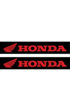 Honda Motorcu Boru Sticker Set Kırmızı Honda Motorcu Boru Sticker Set Kırmızı
