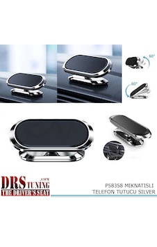 Universal Oto Telefon Tutacağı Mıknatıslı Gri Çok Renkli