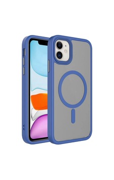 Apple Uyumlu iPhone 11 Kılıf Mat Arka Yüzey Wireless Şarj Özellikli Zore Flet M-safe Kapak Apple Uyumlu iPhone 11 Kılıf Mat Arka Yüzey Wireless Şarj Özellikli Zore Flet M-safe Kapak