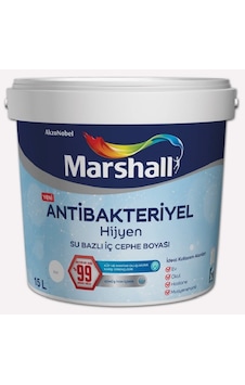 Marshall Antibakteriyel Hijyen Iç Cephe Duvar Boyası15 Lt (20Kg) (309722206)