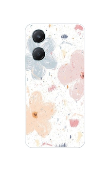 Vivo Y18 Uyumlu Pastel Soyut Çiçek Ve Leke Desenli Baskılı Silikon Kılıf Renkli Vivo Y18 Uyumlu Pastel Soyut Çiçek Ve Leke Desenli Baskılı Silikon Kılıf Renkli