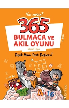 365 Bulmaca Ve Akıl Oyunu - Büyük Nöron Testi Başlasın - Rzır-899512 365 Bulmaca Ve Akıl Oyunu - Büyük Nöron Testi Başlasın - Rzır-899512
