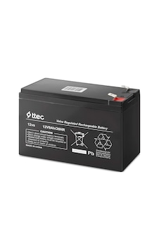 Ttec 12V Volt 9Ah Amper Bakımsız Kuru Akü 2024 Üretim