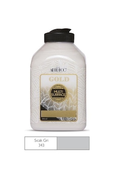 Artdeco Gold Multi Surface Akrilik Boya 500 Ml. 343 Sıcak Gri Artdeco Gold Multi Surface Akrilik Boya 500 Ml. 343 Sıcak Gri