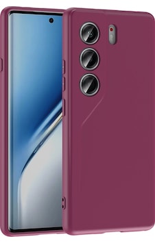 Nihcase Tecno Camon 40 Pro Kılıf Mara İçi Kadife Süet Lansman