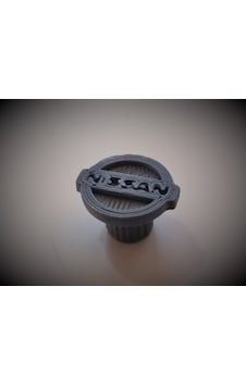 Nissan Logolu Lastik/veya Jant Hava Supabı Kapağı