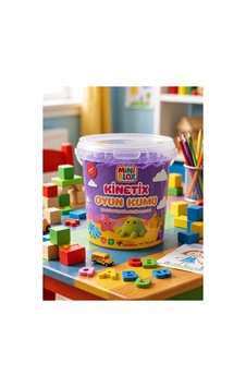 Doğal Kinetik Oyun Kumu 500gr Mor Mor Doğal Kinetik Oyun Kumu 500gr Mor Mor