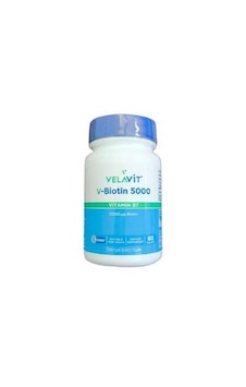 Velavit V-biotin 5000 Vitamin B7 60 Tablet Velavit V-biotin 5000 Vitamin B7 60 Tablet