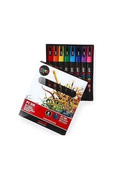 Posca Pc-3m 0.9-1.3 Su Bazlı Boyama Markörü Ana Renk 7+1 Set Posca Pc-3m 0.9-1.3 Su Bazlı Boyama Markörü Ana Renk 7+1 Set