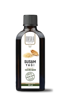 Masala Susam Yağı 100 Ml Saf Soğuk Pres 100 G Masala Susam Yağı 100 Ml Saf Soğuk Pres 100 G