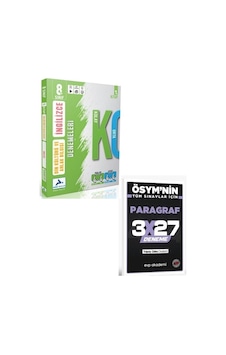 Paraf 2027 8. Sınıf Din Kültürü Ve Ahlak Bilgisi - İngilizce Orta Zor Denemeleri 1. Kitap+ Evp Akademi Paragraf Paraf 2027 8. Sınıf Din Kültürü Ve Ahlak Bilgisi - İngilizce Orta Zor Denemeleri 1. Kitap+ Evp Akademi Paragraf