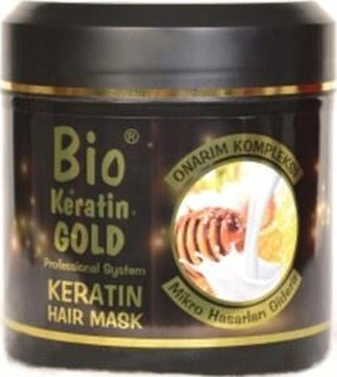 Gold Yoğun Onarıcı Keratin Saç Bakım Maskesi 500 Ml