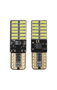 T10 Dipsiz 24 Ledli Park Ampulü Beyaz Set