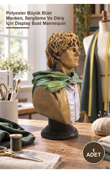 1 Adet Sam Büst Polyester Büyük Büst Manken, Sergileme Ve Dikiş İçin Display Bust Mannequin 1 Adet Sam Büst Polyester Büyük Büst Manken, Sergileme Ve Dikiş İçin Display Bust Mannequin