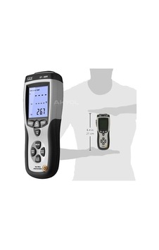 Cem Instruments Dt8880 Cem Dt-8880 Teleskobik Problu Kızgın Tel Hava Hızı, Debisi Ve Sıcaklık Ölçer