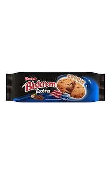 Biskrem Extra Cookie - Sütlü Çikolatalı Kremalı Fındıklı Kurabiye - 184 Gram - 12 Adet Biskrem Extra Cookie - Sütlü Çikolatalı Kremalı Fındıklı Kurabiye - 184 Gram - 12 Adet