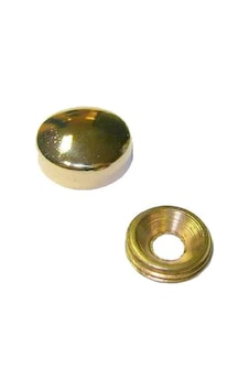 Vida Kapama Kapağı 15 Mm, Sarı - 100 Adet 1 Vida Kapama Kapağı 15 Mm, Sarı - 100 Adet 1