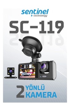 Sentinel Sc-119 Kayıt Cihazı 3 Kameralı