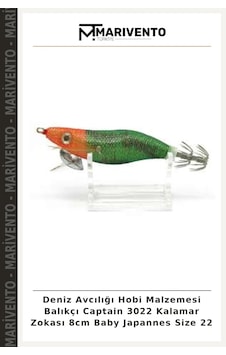 Deniz Avcılığı Hobi Malzemesi Balıkçı Captain 3022 Kalamar Zokası 8cm Baby Japannes Size 22 Deniz Avcılığı Hobi Malzemesi Balıkçı Captain 3022 Kalamar Zokası 8cm Baby Japannes Size 22