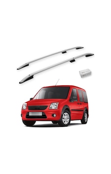 Turtle Ford Connect 2002-2012 / Uzun Şasi Tavan Çıtası Crown Gri