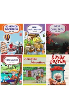 İlk Okul Yaz Tatili Okuma Seti 6 Kitap İlk Okul Yaz Tatili Okuma Seti 6 Kitap